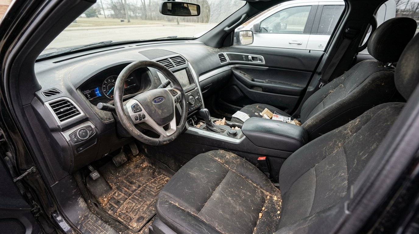 Interior Before Detailing